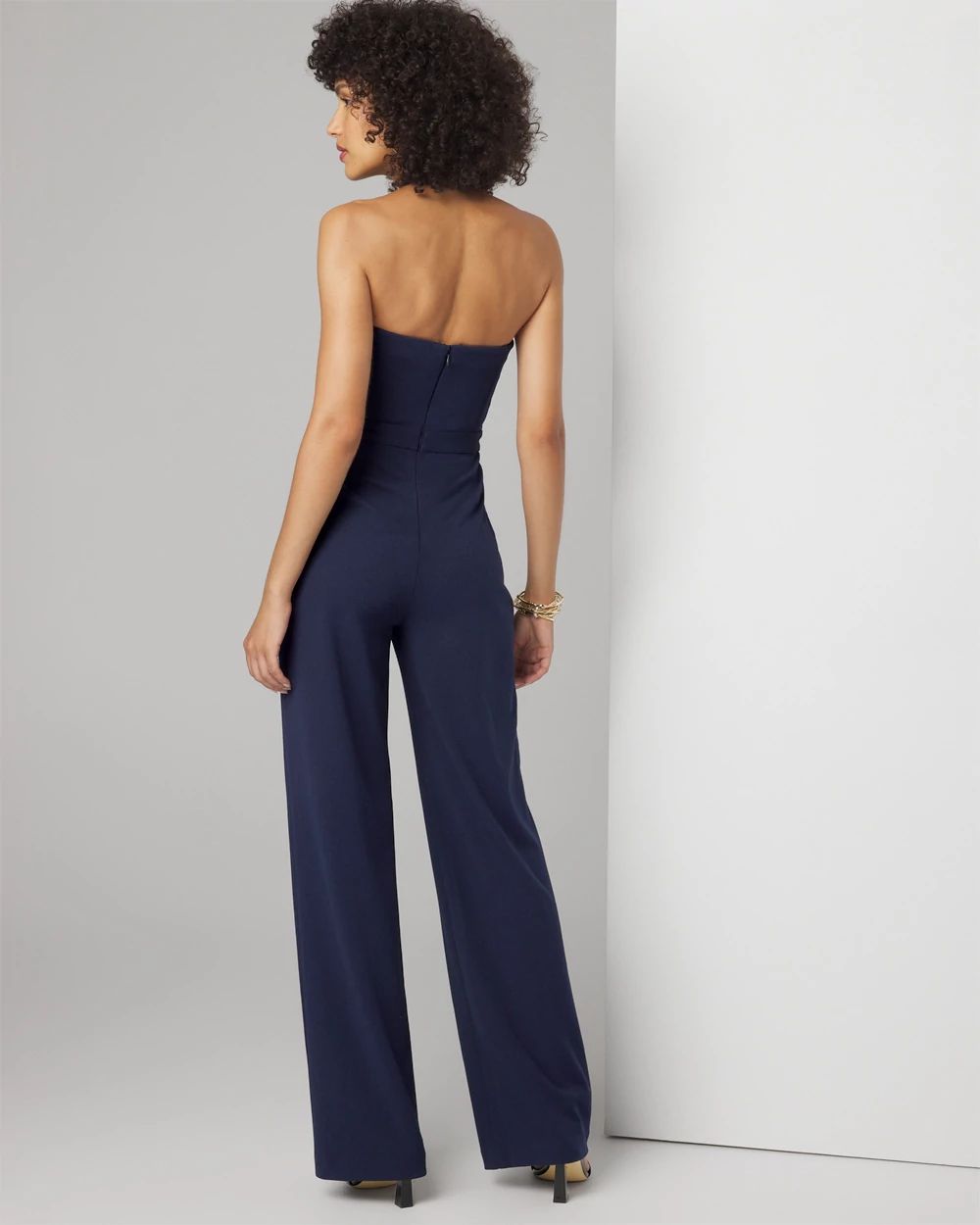 【house on the hill】Jumpsuit 70 Sleeveless Halter Jumpsuit | White House Black Market